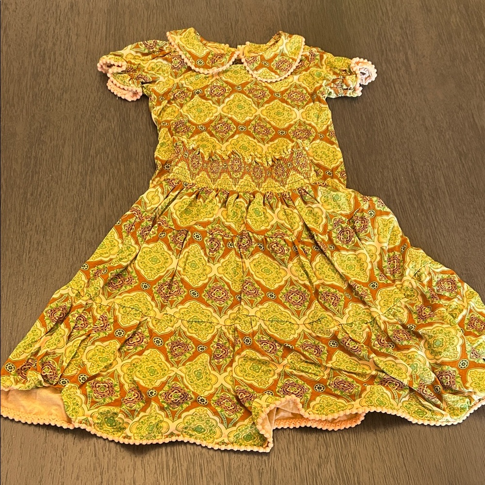 Kate Quinn Yellow and Brown Kids Matching Set